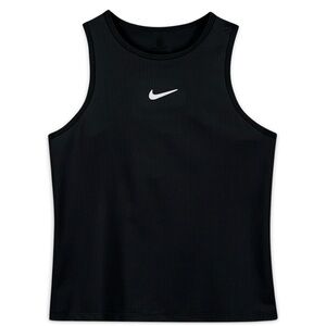 NWT Girls' Black Court Dri-FIT Victory Tennis Tank, Size XL